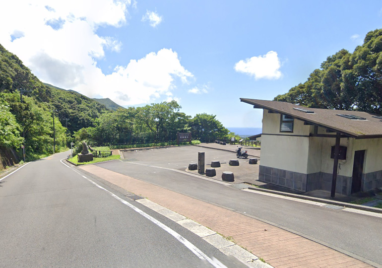 登龍峠の展望 